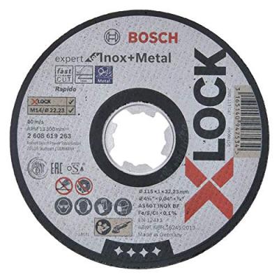 Bosch 25 Disques &Agrave; Tron&ccedil;onner X-lock Expert For Inox+metal - Bosch