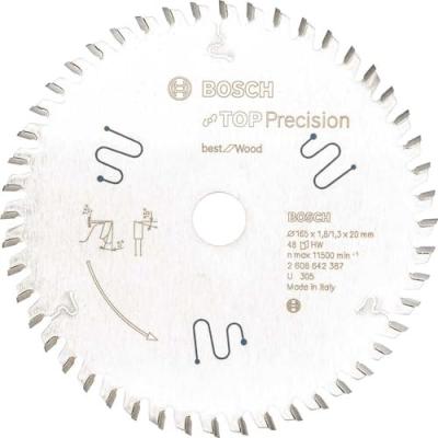 Bosch 2608642387 Top Id&eacute;al Pour Multi Mat&eacute;riaux Pr&eacute;cision Lame De Scie Circulaire