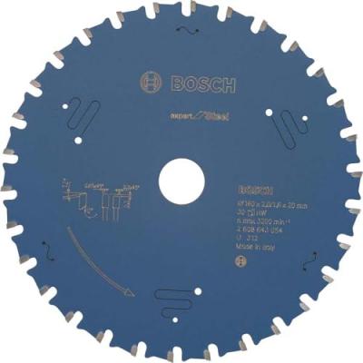 Bosch Lame de scie circulaire Expert for Steel 160 x 20 x 2,0 mm, 30