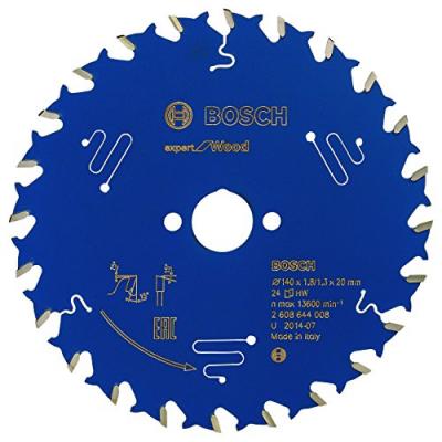 Lame de scie circulaire Expert pour le bois. 140 x 20 x 1,8 mm. 24 - Bosch