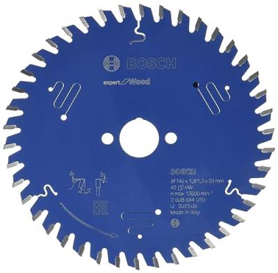 Bosch Lame de scie circulaire Expert for Wood, 140 x 20 x 1,8 mm, 42 - 2608644010