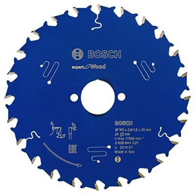 Lame pour scie circulaire expert for Wood 165x30x2.6/1.6x24 T