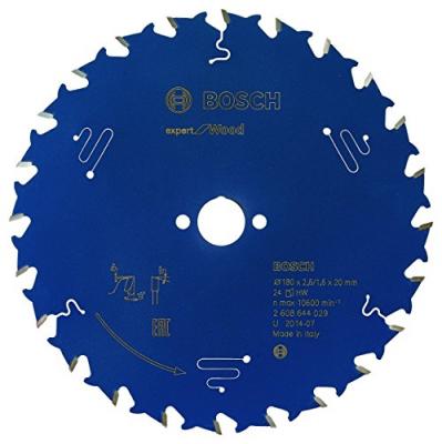 Bosch Accessories 2608644029 Lame de scie circulaire expert for wood 180 x 20 x 2,6 mm 24