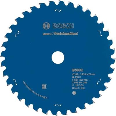 Lame de scie circulaire Expert pour l'acier inoxydable. 185 x 20 x 1,9 x 36 - Bosch