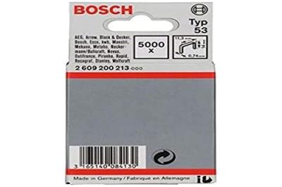 Bosch 2609200213 Agrafe &agrave; Fil Fin Type 53 11,4 X 0,74 X 14 Mm