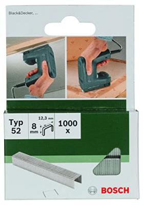Agrafes 52 12.3x1.25x8mm - 1000 pi&egrave;ces