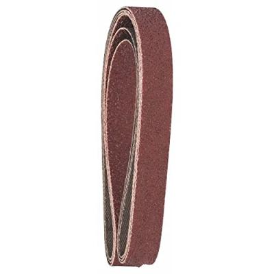 Bande abrasive 13x451 mm G120, RW, non perfor&eacute;, fixation &eacute;trier - 3 pi&egrave;ces