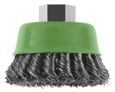 Bosch 2609256504 Brosse Boisseau M14 Fils Torsad&eacute;s Inoxydables 75 Mm