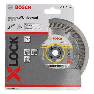 Bosch X-lock Standard Universal 115 Mm Diamond Cut Disc Argent&eacute;