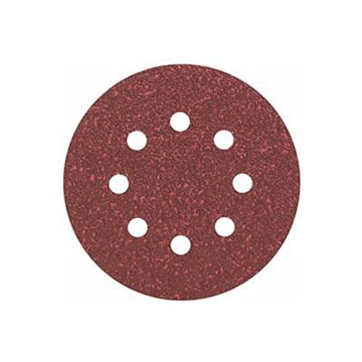 Bosch Velcro 5 X Papier Abrasif Ponceuse &agrave; Excentrique 125 Mm Bois Rouge Grain 40