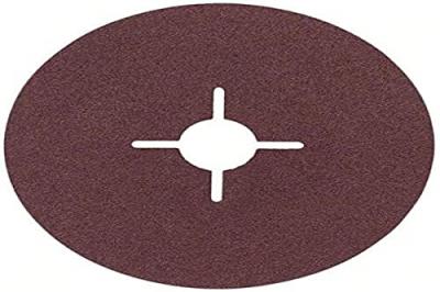 Disque abrasif sur fibres pour meuleuses angulaires, corindon 125 mm, 22 mm, 100