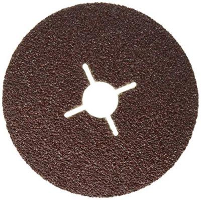 Disque abrasif sur fibres pour meuleuses angulaires, corindon 125 mm, 22 mm, 24