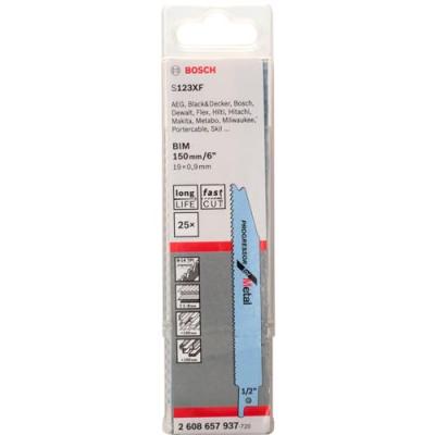 Lame de scie sabre S 123 XF Progressor for Metal 25pc