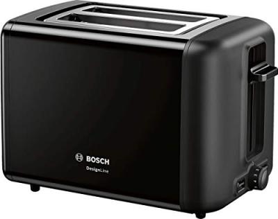 Bosch TAT3P423DE DesignLine Grille-pain 970 W Noir