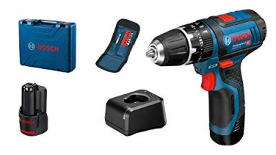 Bosch Perceuse &agrave; percussion sans fil GSB 12V-15, 2x2.0Ah - 06019B690J
