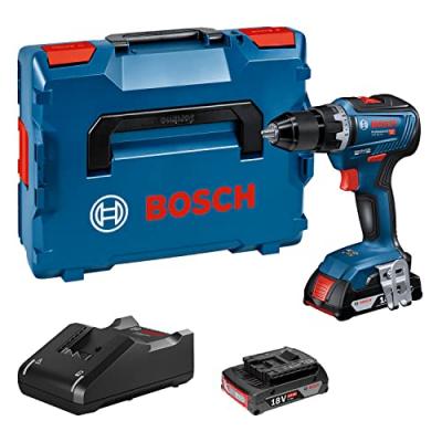 Bosch GSR 18V-55 18V LI-ion Battery Vis Drill Set (2x2.0h) dans L-Boxx