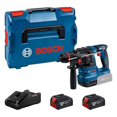 Bosch Professional Perceuse &agrave; Percussion Gbh 18v-22 X + 2 Bat 4.0ah + L-boxx