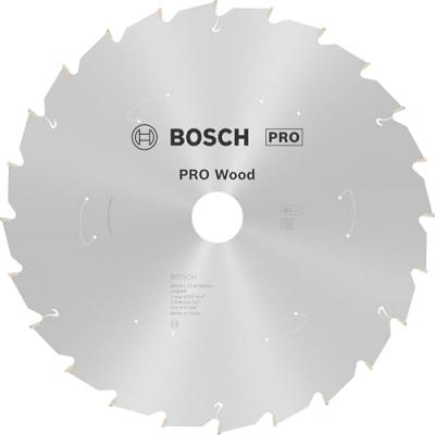 Bosch Lame de scie circulaire Standard for Wood pour scies sans fil 254x2.2/1.6x30, T24 - 2608837733
