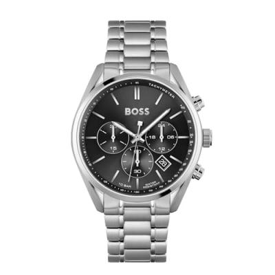 Montre Homme Champion Noir 1513871 Gris BOSS