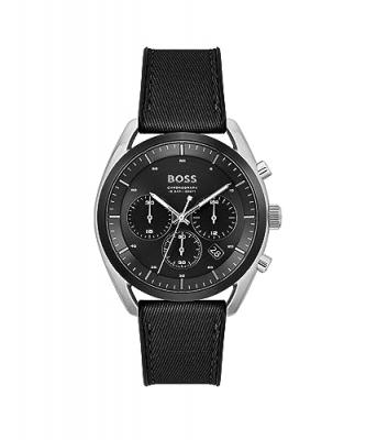 Montre Homme Boss Top 1514091 - Bracelet Silicone Noir
