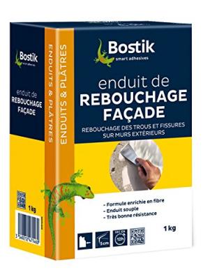 Bostik Enduit de Rebouchage Fa&ccedil;ade Poudre 1 KG