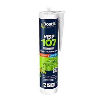 Mastic De Fixation Bostik Ms Polymer 107 Gris 290Ml - 30131383