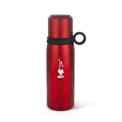 Bouteille isotherme rouge 46 cl avec gobelet