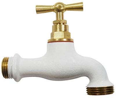Boutte - Robinet laiton color&eacute; blanc