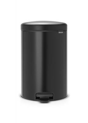 BRABANTIA NEW ICON PEDAL BIN POUBELLE 20 L MATT BL 114106