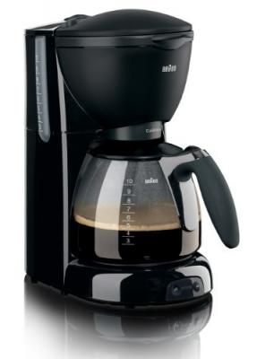 BRAUN cafeti&egrave;re 10 tasses 1100w noir - kf560/1