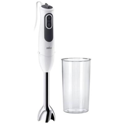Braun Mixeur plongeant 222449 750W Inox Blanc