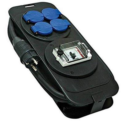 Console Multiprises Avec Disjoncteur Dif Ferentiel