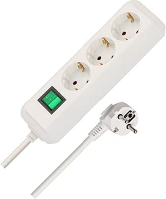 Brennenstuhl 1152920 5 M Power Strip 3 Outlets With Switch Blanc