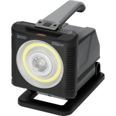 Brennenstuhl Lampe torche LED Multi Battery HL 3000, 1140 + 2160lm, IP54 - 1173730000