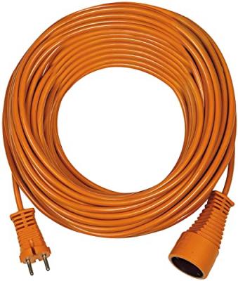 Brennenstuhl 1162301 Rallonge &eacute;lectrique 30 m H05VV-F 2 x 1,5 Orange