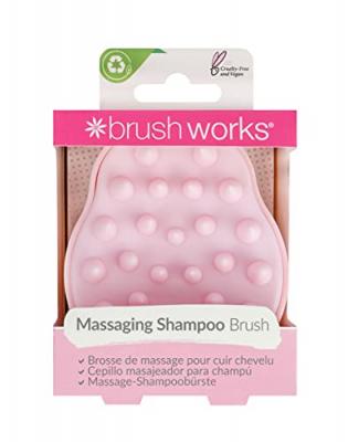 Brushworks - Brosse de massage du cuir chevelu pour la douche 1 unit&eacute;
