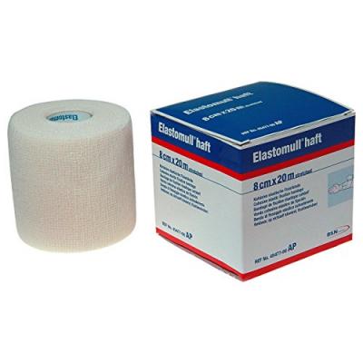 BSN Medical Elastomull Haft Bande de Fixation Blanc 20 m x 8 cm
