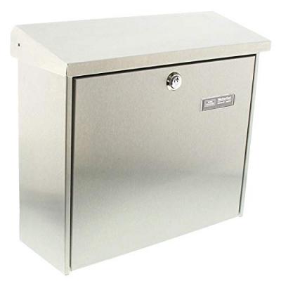 Bo&icirc;te aux lettres comfort 3913ni acier inoxydable argent&eacute;