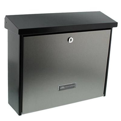 BURG-W&Auml;CHTER Bo&icirc;te aux lettres London 6867B+S Acier inoxydable Argent&eacute;