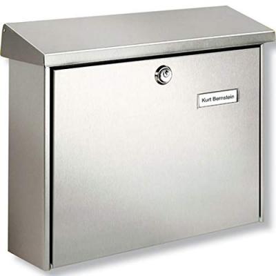 BURG-W&Auml;CHTER Bo&icirc;te aux lettres Amrum 3867 Ni Acier inoxydable Argent&eacute;