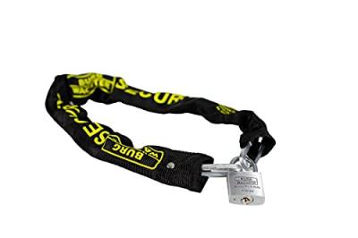 SKM 5/60/30 Cadenas avec cha&icirc;ne carr&eacute;e avec serrure &agrave; cl&eacute;