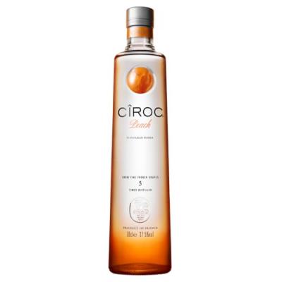 C&icirc;roc Peach Vodka aux ar&ocirc;mes naturels de P&ecirc;che 70 cl