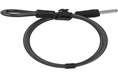 C&acirc;ble de verrouillage Axa RLE 150/10 avec support - noir (sur carte)