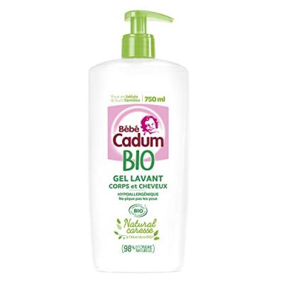 Autres public cadum douche bio cosmosorg flacon pompe 750 ml