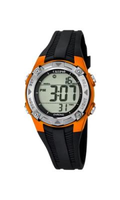 Montre Calypso K5685-7 - Montre Multifonctions Silicone Noir Femme
