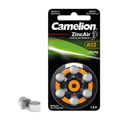 Camelion A13 ZL 13 Set de 6 Piles