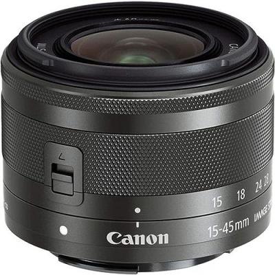 CANON Objectif EF-M 15-45mm f/3.5-6.3 IS STM Noir