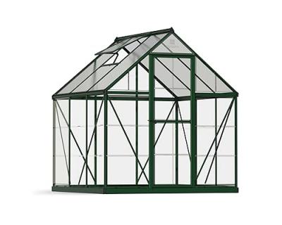 Serre de jardin en polycarbonate Hybrid 3,44 m&sup2; Palram 2m08 Vert