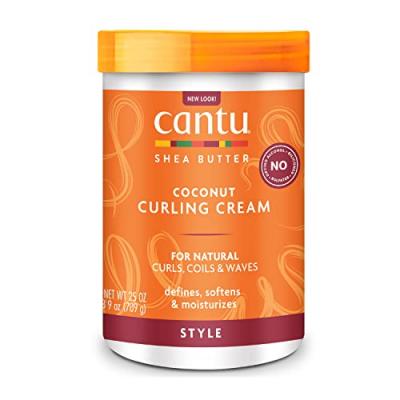 Cantu Cr&egrave;me de bouclage cheveux naturels &agrave; la noix de coco 709 gr