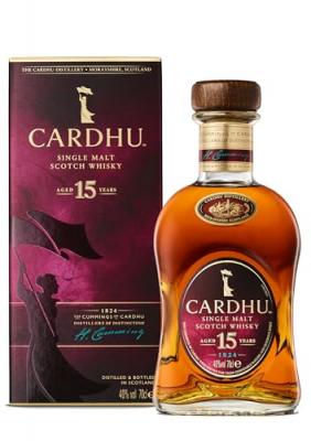 Cardhu Whisky Cardhu 15 ans - single malt 40% - Bouteille 70cl